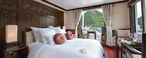 du thuyền Paradise Luxury - Terrace suite
